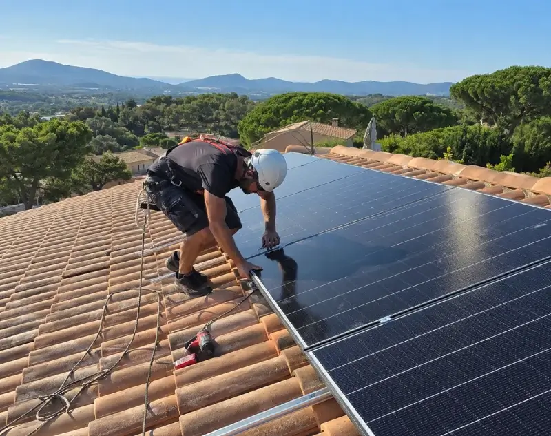 Installateur panneaux solaires Portes-en-Valdaine — pose photovoltaïque sur toiture